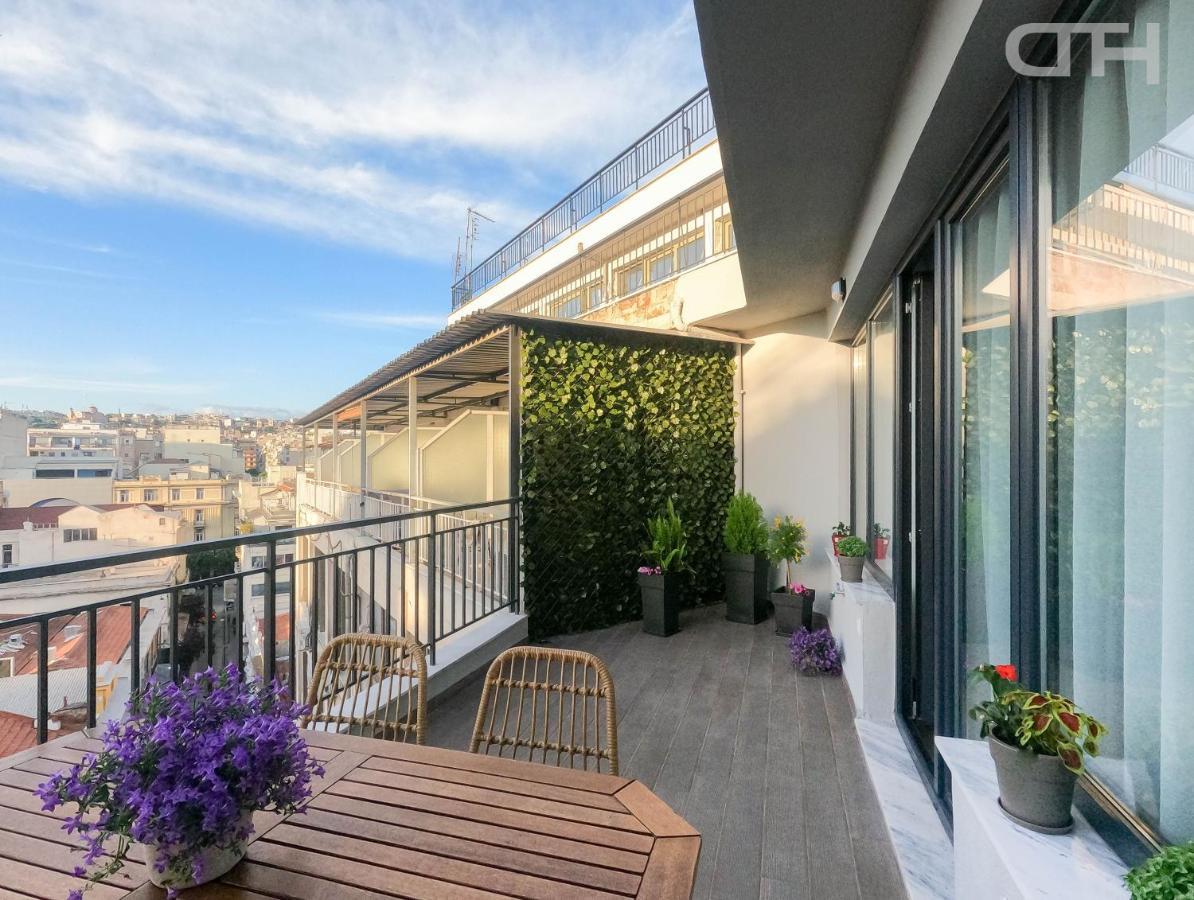 Luxury 80M2 Apartment With Balcony Downtown Thessaloníki Eksteriør bilde