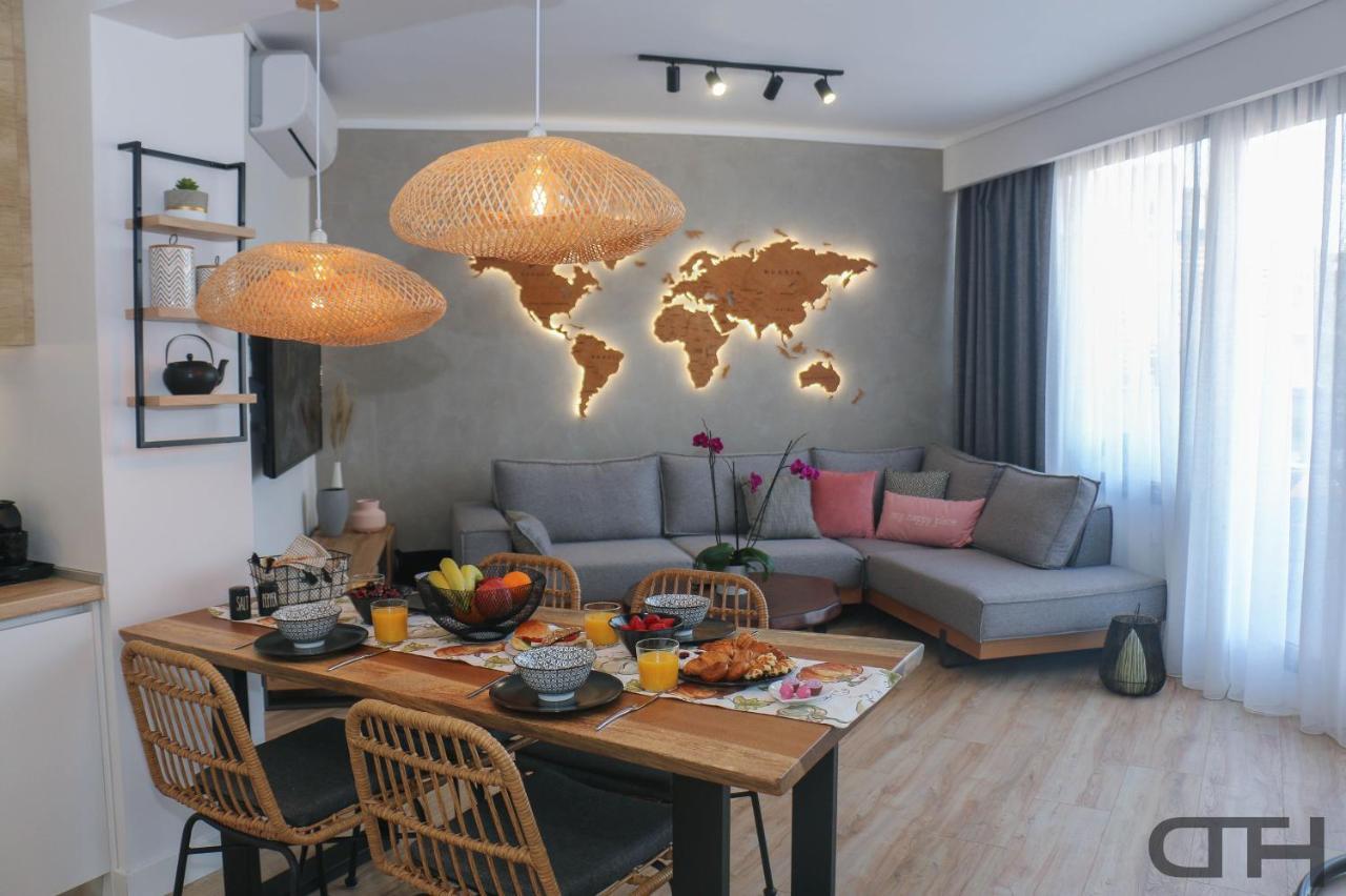 Luxury 80M2 Apartment With Balcony Downtown Thessaloníki Eksteriør bilde