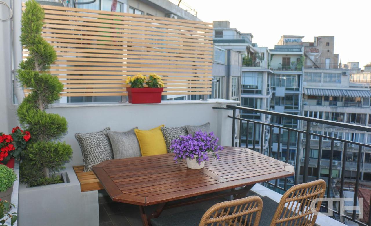 Luxury 80M2 Apartment With Balcony Downtown Thessaloníki Eksteriør bilde