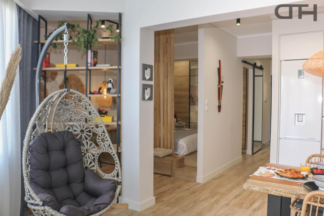 Luxury 80M2 Apartment With Balcony Downtown Thessaloníki Eksteriør bilde