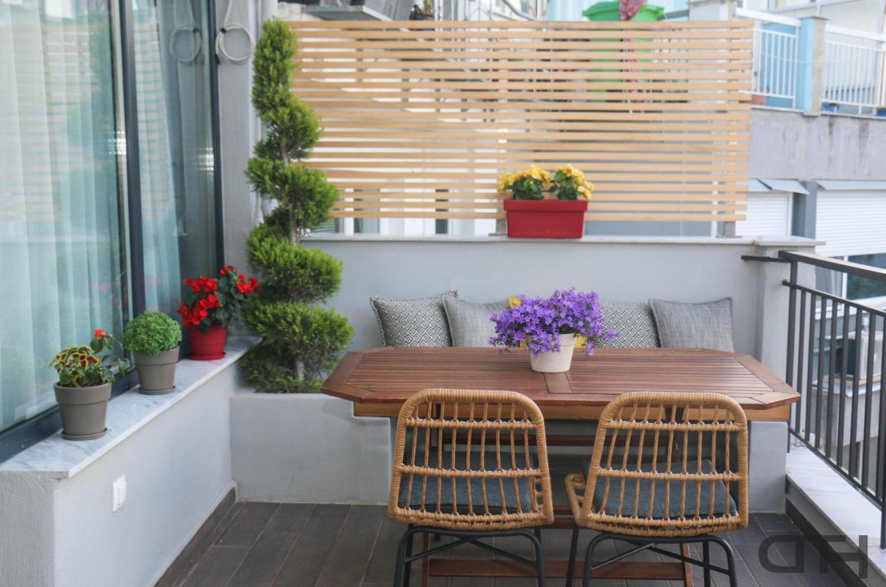 Luxury 80M2 Apartment With Balcony Downtown Thessaloníki Eksteriør bilde